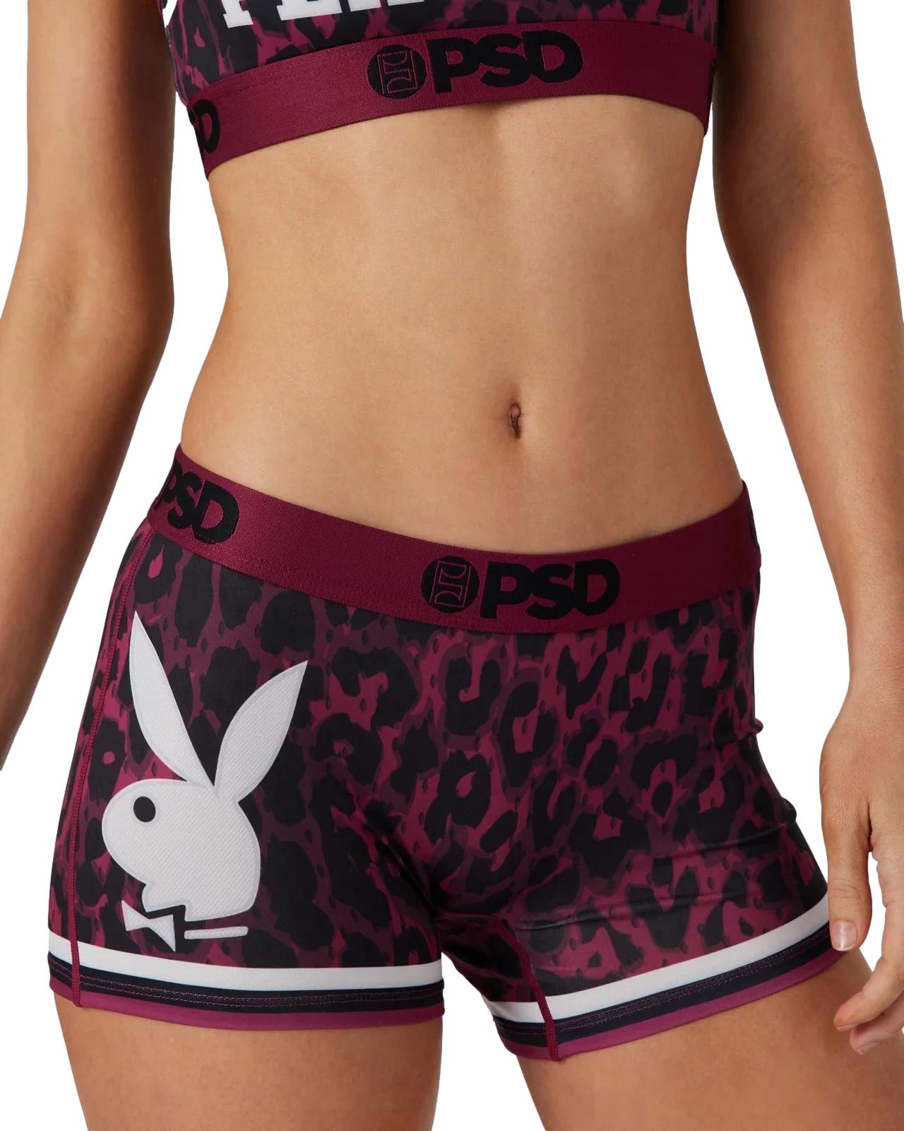 PSD Womens Playboy Paisely Boyshorts Red