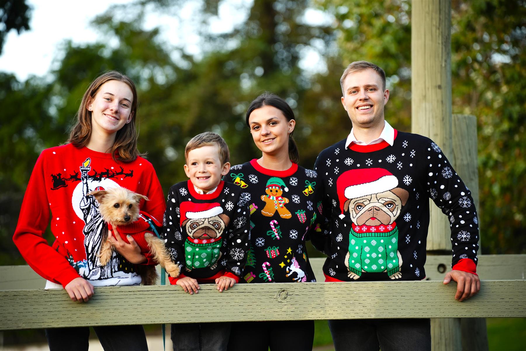 Ho Ho Hike Football Santa Ugly Christmas Sweater Unisex - The Ugly Sweater Co Ho Ho Hike Football Santa Ugly Christmas Sweater Unisex - The Ugly Sweater Co