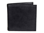 Dockers Men's Rfid Blocking Extra Capacity Hipster Duplex Bifold Wallet Black