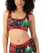 PSD Women Sports Bra Elf Son Of A - Racerback, Breathable Microfiber Fabric
