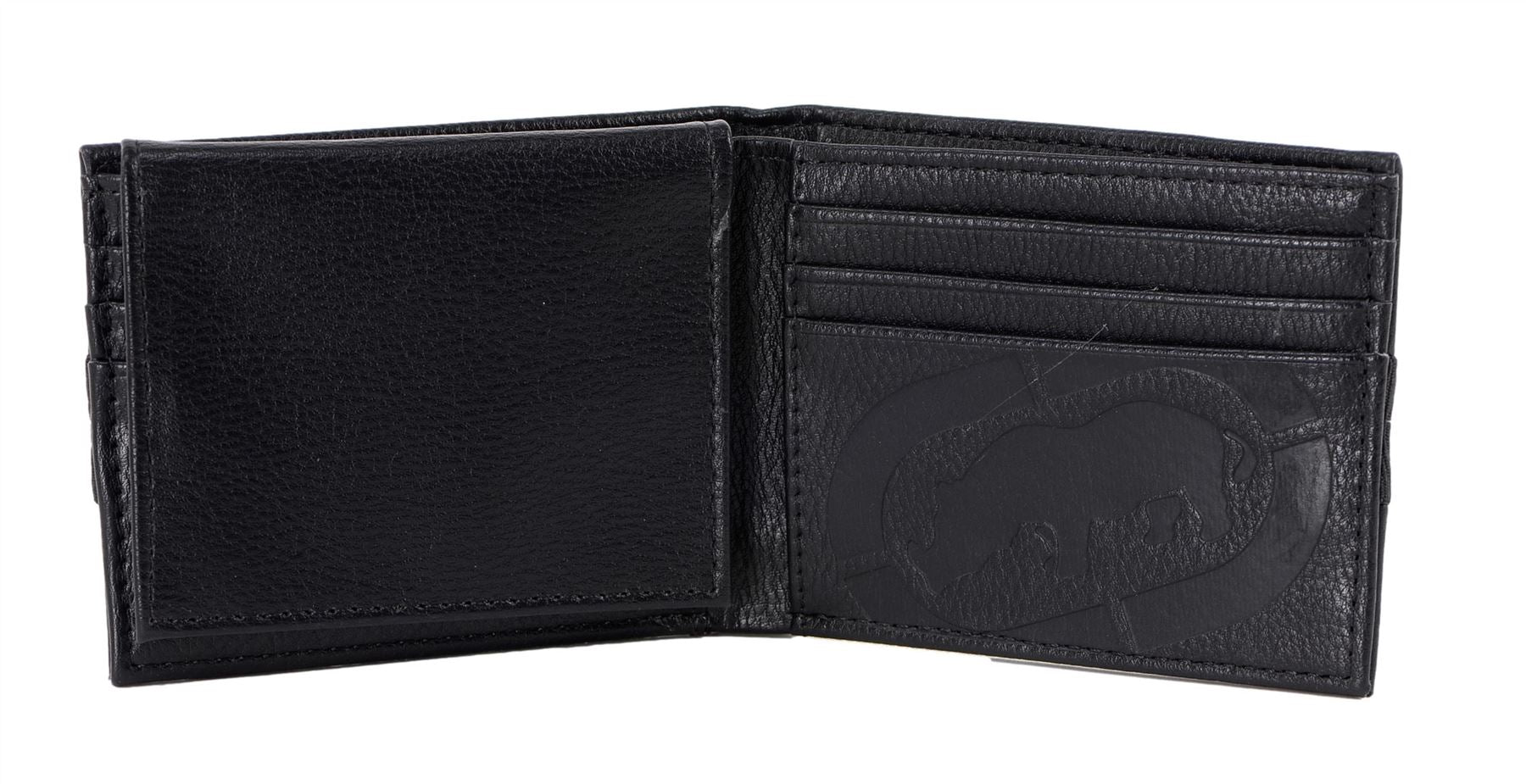 Ecko Unltd Rhino Men's Bifold Wallet with Key FOB Boxed Gift Set Black