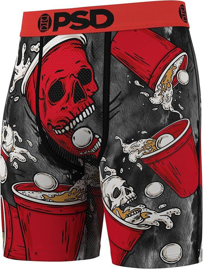 PSD Men's Beer Pong Boxer Briefs - Breathable and Supportive Underwear