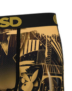 PSD Men's Playboy Deco Boxer Briefs - Breathable and Supportive Underwear