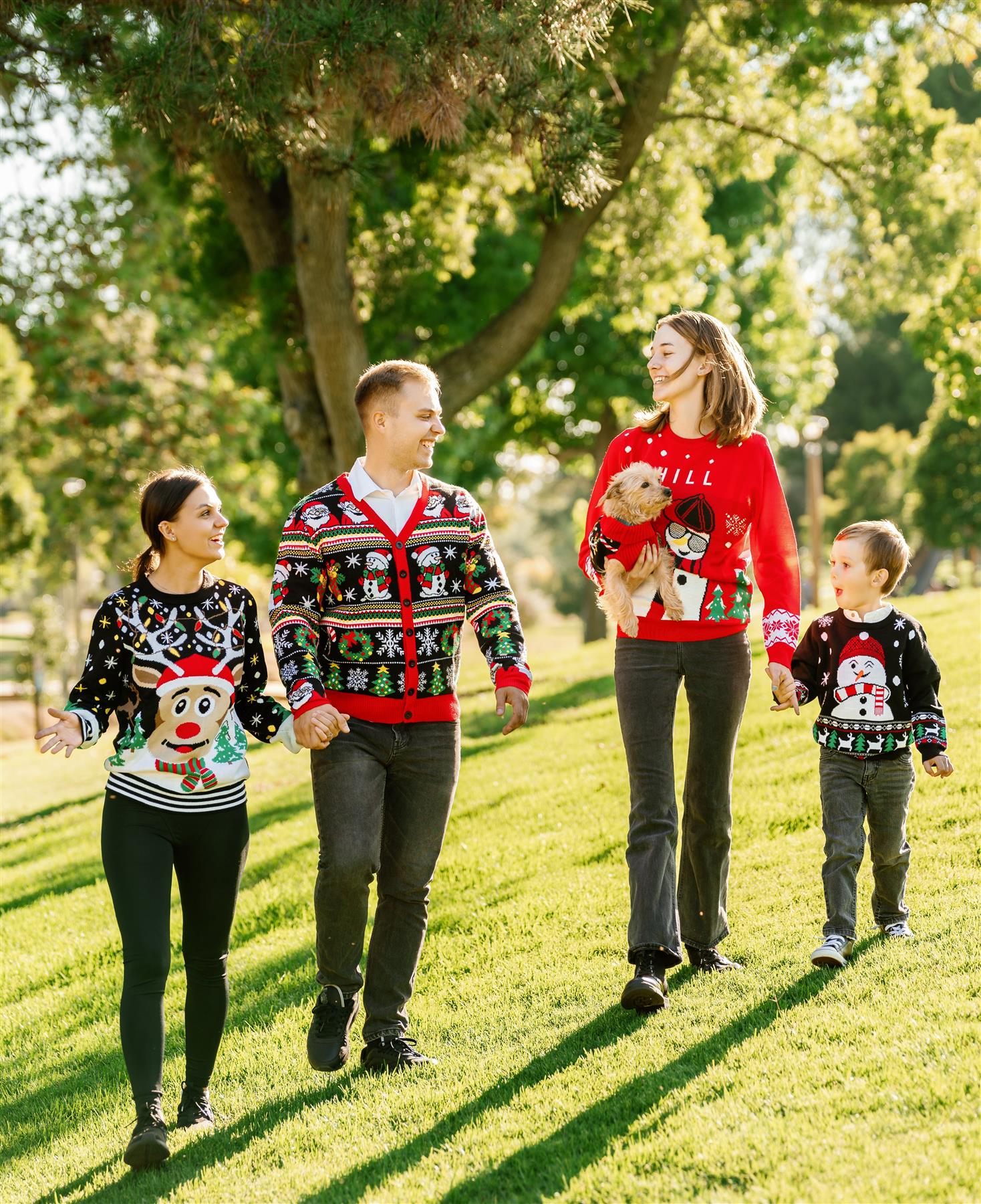 Kesis Women's Ugly Christmas Sweater, Long Sleeve Crew Neck Acrylic Holiday Pullover