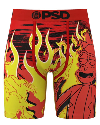 PSD Men's R&M Heat Boxer Briefs - Breathable and Supportive Underwear