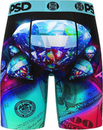 PSD Men's Diamond Pentad Boxer Briefs - Breathable and Supportive Underwear