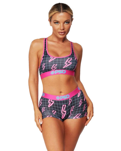 Black/Neon Lightning