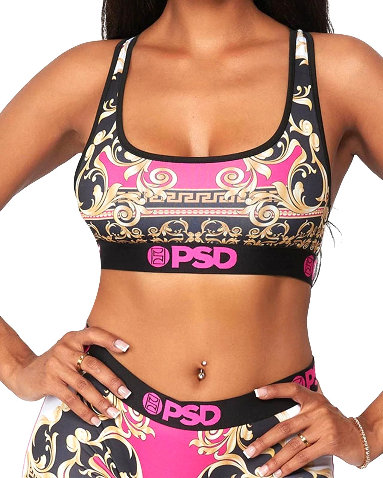 PSD womens Retro Hooters Uniform Sports Bra