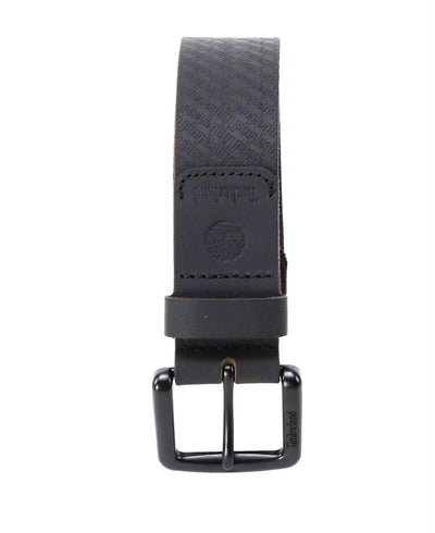 Timberland Men's 1.49 Inches Wide Genuine Leather Repeat Logo Belt