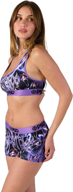 PSD Women Sports Bra Ghostface Killa - Racerback, Breathable Microfiber Fabric