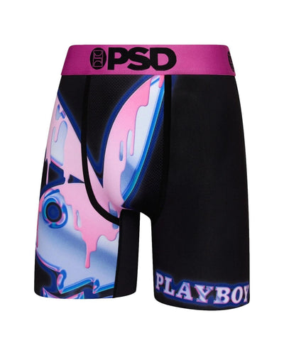 PSD Men's Playboy Chromed Drip Boxer Briefs Multi Color