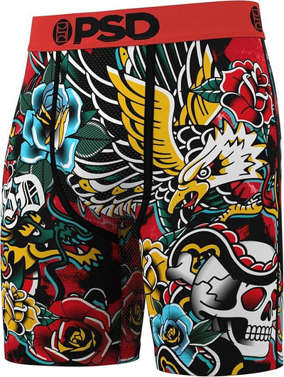 PSD Men's Winged Spirit Boxer Briefs - Breathable and Supportive Underwear