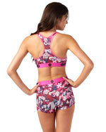 PSD Women's Sakura Clone Sports Bra Multicolor
