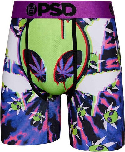 PSD Men's Next Dimension Boxer Briefs Multi Color