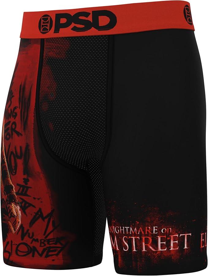 PSD Men's Freddy Nightmare Boxer Briefs - Breathable and Supportive Underwear