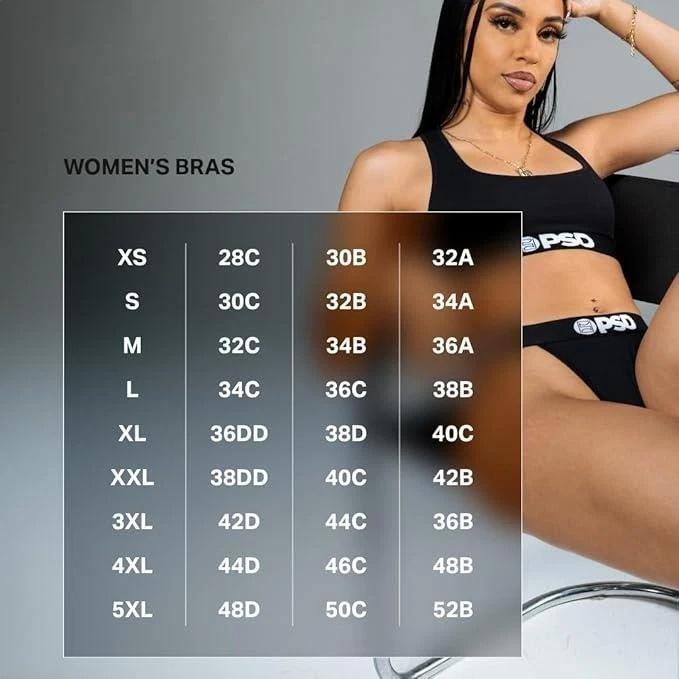 PSD Women Sports Bra Ghostface Killa - Racerback, Breathable Microfiber Fabric