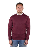 Socal Look Men's Sweater Crew Neck Long Sleeve Acrylic Pullover