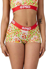 PSD Women Boy Shorts - SSC Berry Field Full Coverage Stretch Underwear