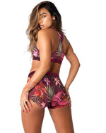 PSD Womens Sports Bra Sommer Garden Multi