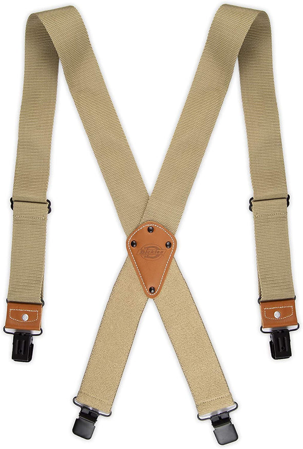 Dickies Men's Industrial Strength Ballistic Nylon Clip End Work Suspenders