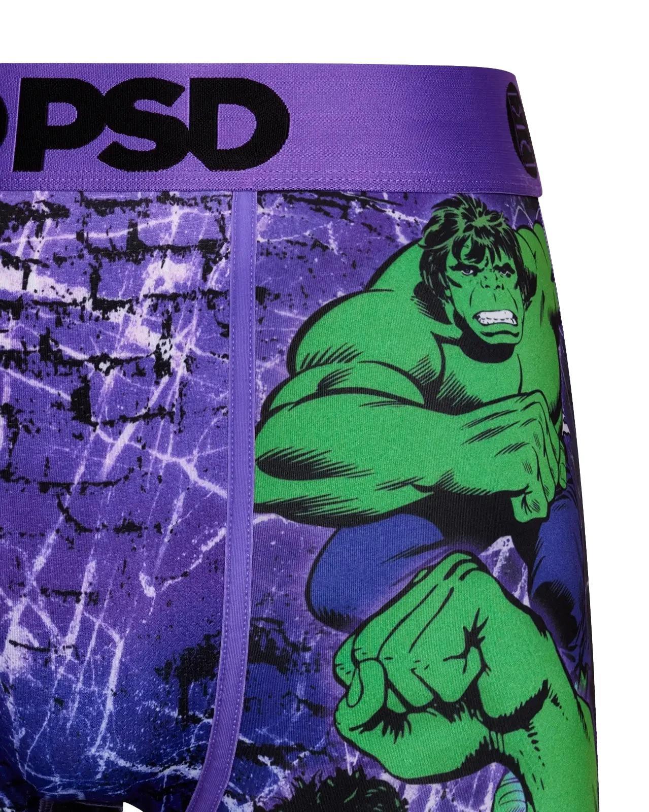 PSD Men's Hulk Boxer Briefs Multi Color