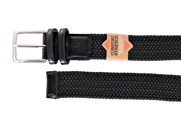 Dockers Men's 1.37 In (35MM) Stretch Fabric Braided Belt