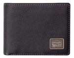 Levi's Men's RFID Bifold Leather Wallet Slim Classic Billfold