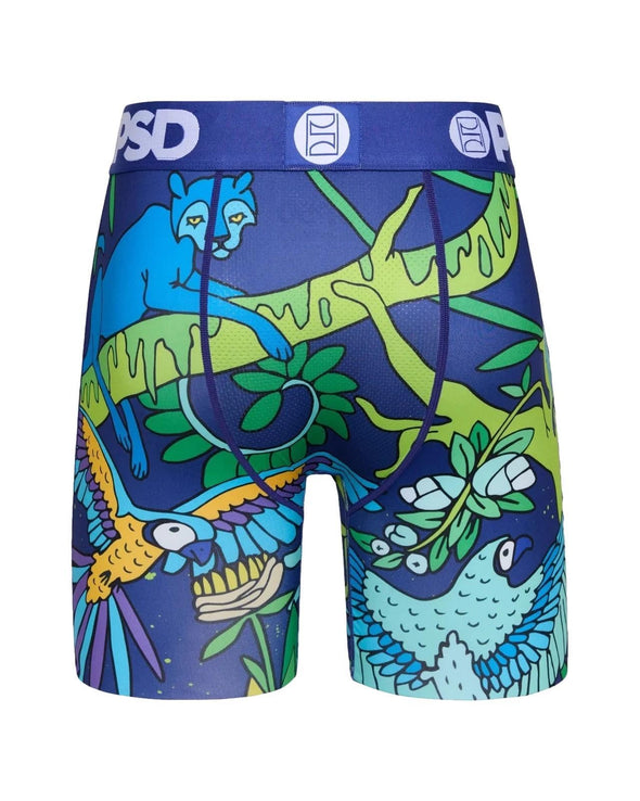 PSD Men's Jungle Boxer Briefs Multi Color