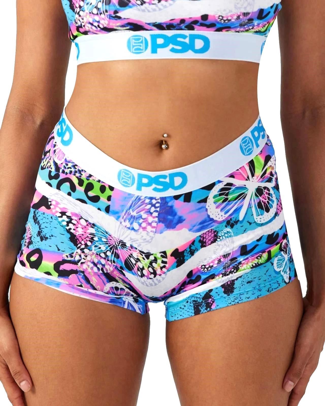 PSD Women's Neon Jungle Boyshorts Multicolor
