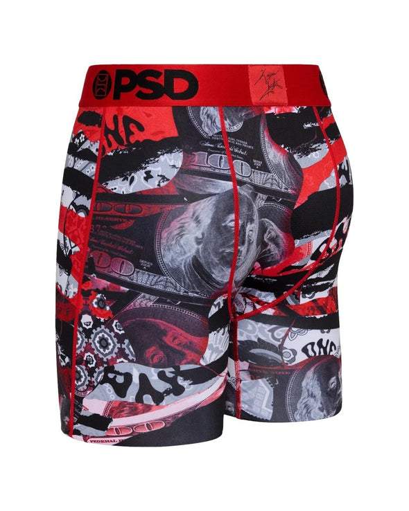 PSD Men's Money Thrash Boxer Briefs Multi Color
