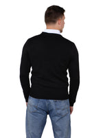 Socal Look Men's Sweater Crew Neck Long Sleeve Acrylic Pullover
