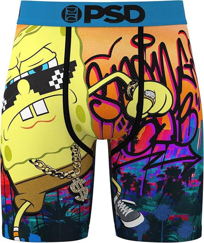 PSD Men's SB West Coast Boxer Briefs - Breathable and Supportive Underwear