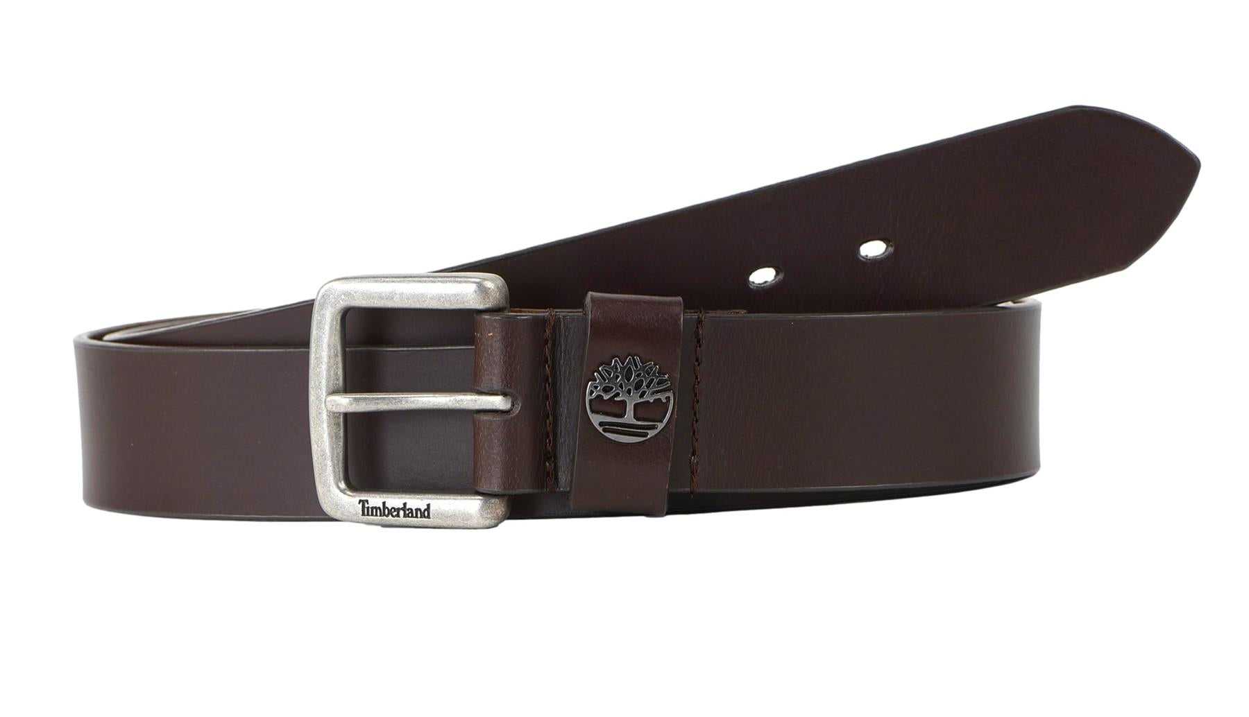 Timberland Men's Genuine Leather Belt Casual Dress 1.5" Wide Classic Fit