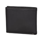Timberland Men's Genuine Leather Bifold Passcase Wallet with Flip ID Pocket