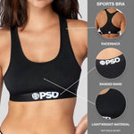 PSD Women Sports Bra Ghostface Killa - Racerback, Breathable Microfiber Fabric