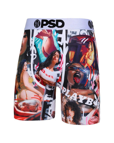 PSD Men's PB Current Mood Boxer Briefs Multi Color