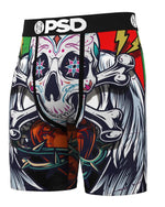 PSD Men's Skull Burst Boxer Briefs - Breathable and Supportive Underwear