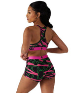 PSD Women's Neon Giraffe Modal Solids Boyshorts Multi