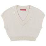 Socal Look Women's Sleeveless V-Neck Crop Top in Stretchable Viscose