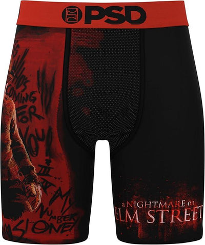 PSD Men's Freddy Nightmare Boxer Briefs - Breathable and Supportive Underwear
