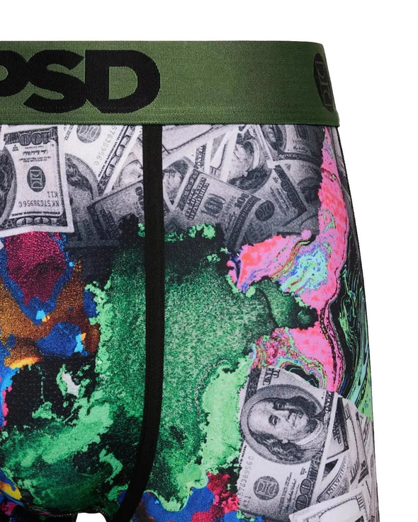 PSD Men's Money Mosh Boxer Briefs Multi Color