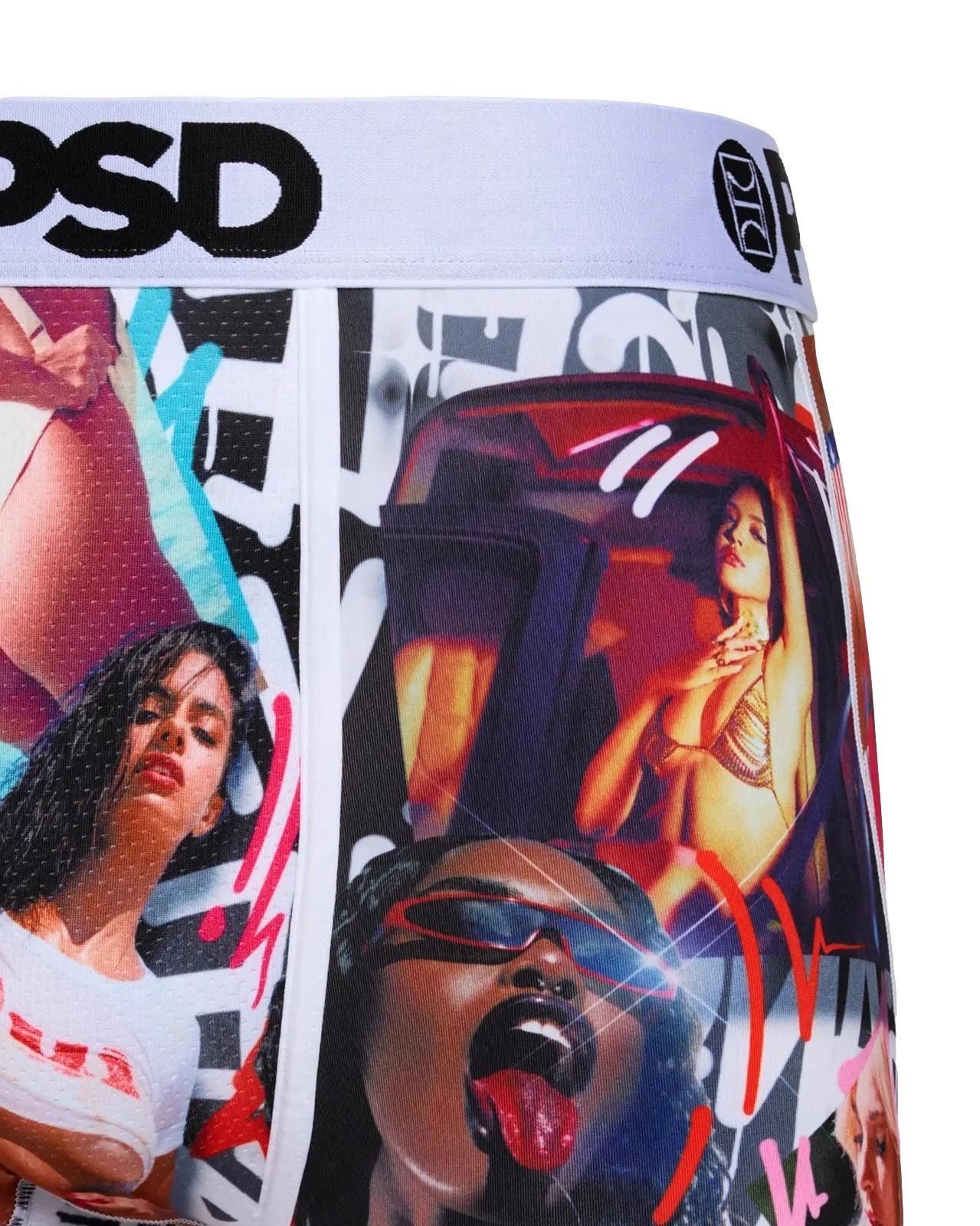 PSD Men's PB Current Mood Boxer Briefs Multi Color