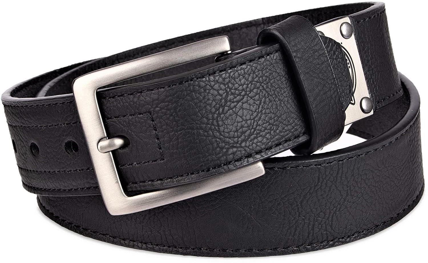 Dickies Men's 1.5'' Wide Heavy-Duty Industrial Work Belt - Durable Leather