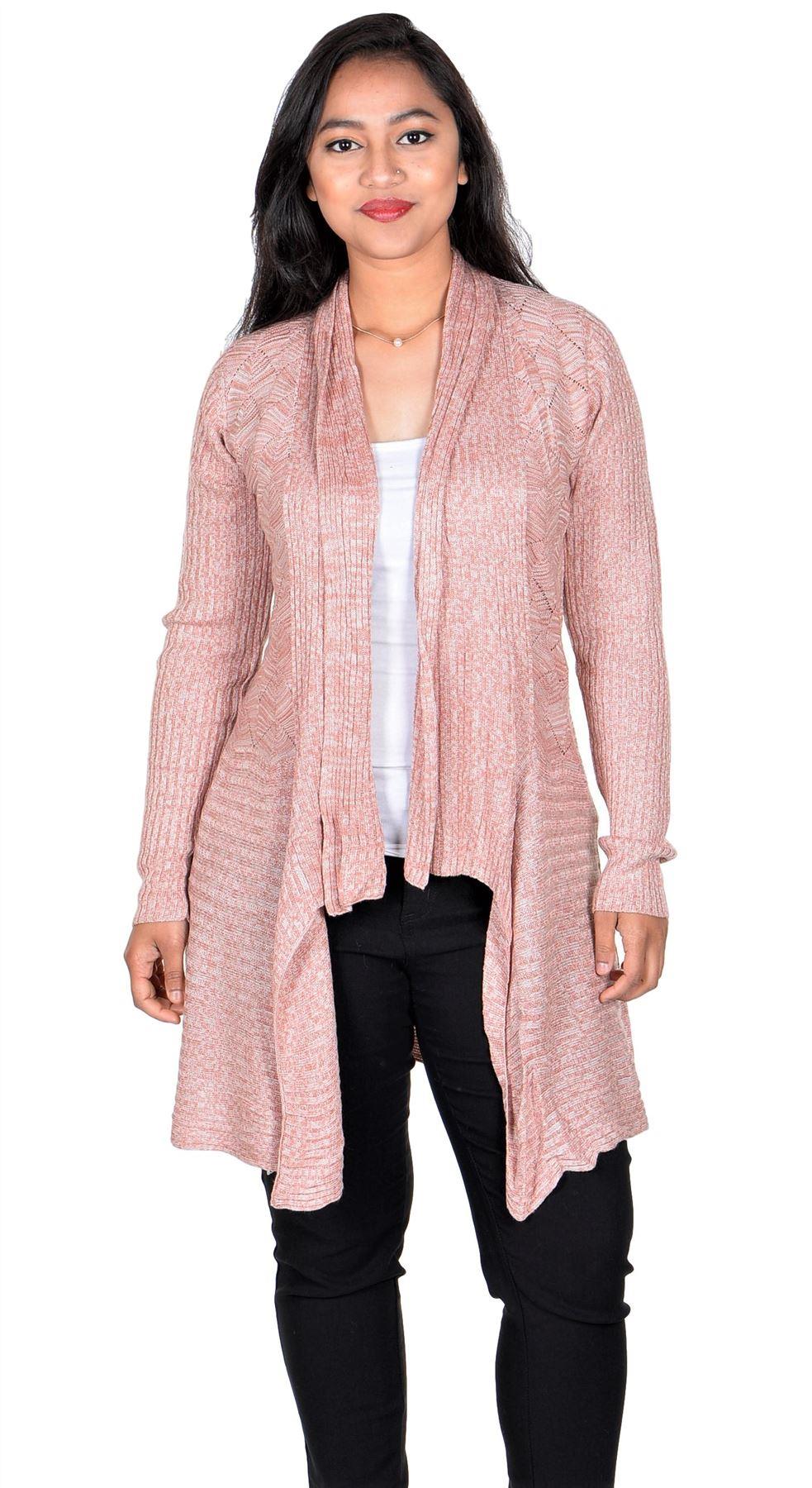 RWB Womens Long Sleeve Open Sweater Summer Cardiagn