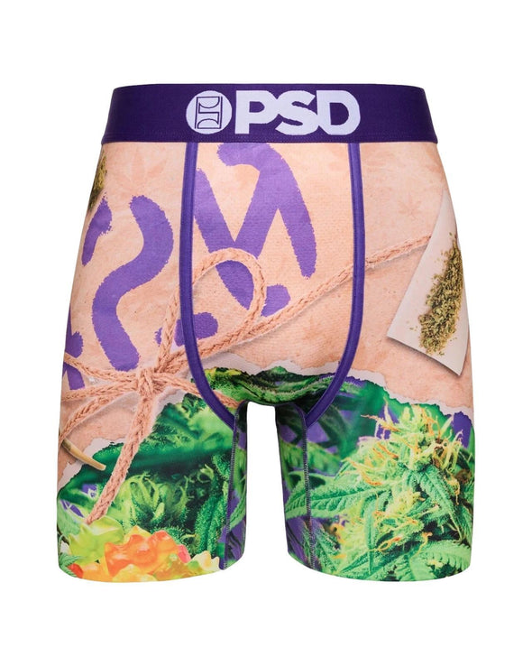 PSD Men's 420 Stash Boxer Briefs Multi Color
