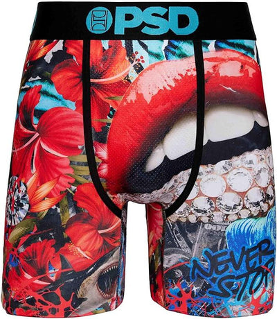 PSD Men's Pretty Busy Boxer Briefs Multi Color
