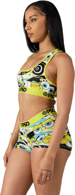 PSD Women Boy Shorts - SB Hidden Eyes Full Coverage Stretch Underwear