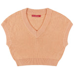 Socal Look Women's Sleeveless V-Neck Crop Top in Stretchable Viscose