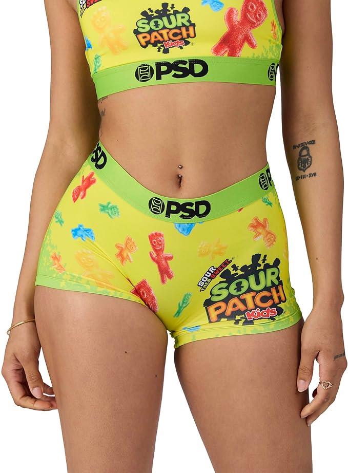 PSD Women Boy Shorts - Sour Patch Kids Full Coverage Stretch Underwear