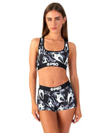 PSD Women's Ghost Face Dark Sports Bra Multi